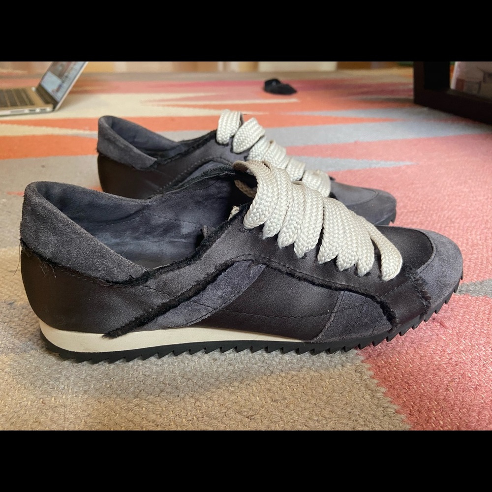 Pedro Garcia Cristina Sneakers Satin/Suede 38
